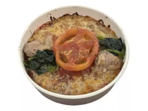 「今週新発売のトマトまとめ！『そのまんまトマトスナック　ベーコンチーズ味』、『トマトとチキンのドリア　熊本県産トマト使用』など♪」の画像