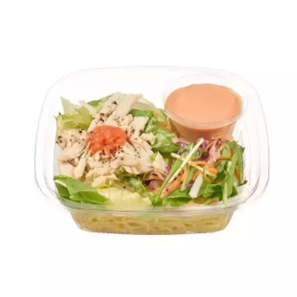 「今週新発売のコンビニパスタまとめ！『チキンと野菜の冷製パスタ』、『スパイス香るカレーパスタ　ハンバーグのせ』など♪」の画像