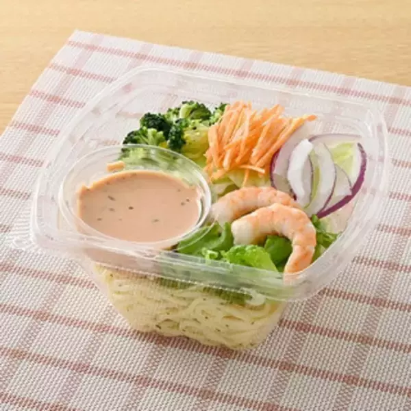 「今週新発売のコンビニパスタまとめ！『きのこの和風パスタ　大盛』、『ヤミ闇やみつき　イカ墨パスタ』など♪」の画像