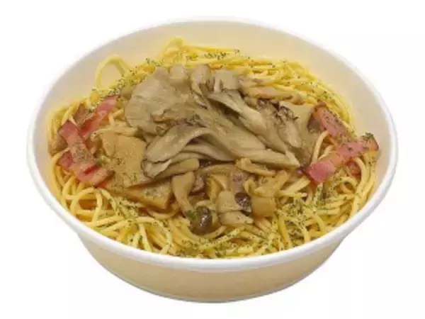 「今週新発売のパスタまとめ！『ジャークチキンのパスタサラダ』、『大盛　太麺！豚肉とねぎの醤油マヨパスタ』など♪」の画像