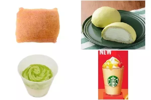 今週新発売のホイップまとめ！『宮崎紅使用もっちりクレープお芋カスタード』、『クリームぎっしりしっとりメロンパン』など♪