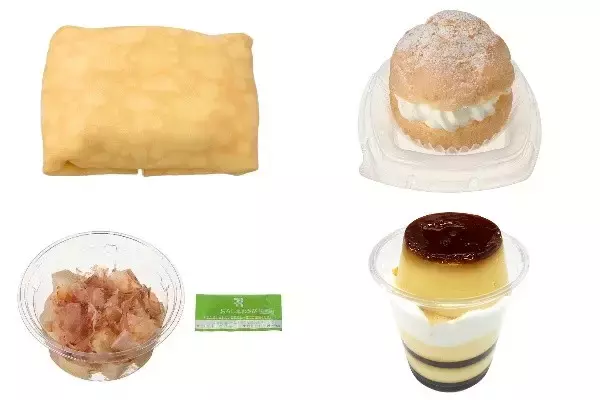 今週新発売のセブンイレブンスイーツまとめ！『もちもち生地のクレープ　ショートケーキ仕立て』、『ヨーグルトシュークリーム』など♪