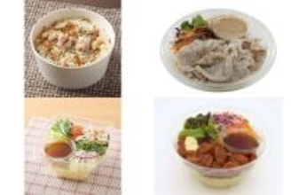 今週新発売のパスタまとめ！『チキンクリームスープパスタ』、『ごまポン酢の豚しゃぶパスタサラダ』など♪