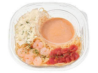 今週新発売のパスタまとめ！『チキンクリームスープパスタ』、『ごまポン酢の豚しゃぶパスタサラダ』など♪