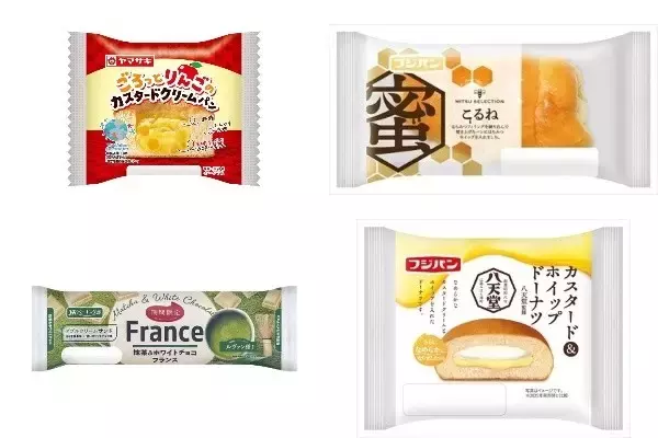 今週新発売の菓子パン