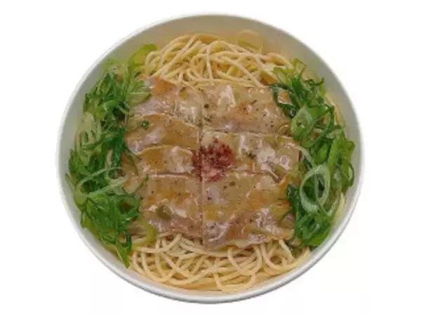「今週新発売のコンビニパスタまとめ！『広島県産ほうれん草のトマトソースパスタ』、『バター香る　北海道産たらこ』など♪」の画像