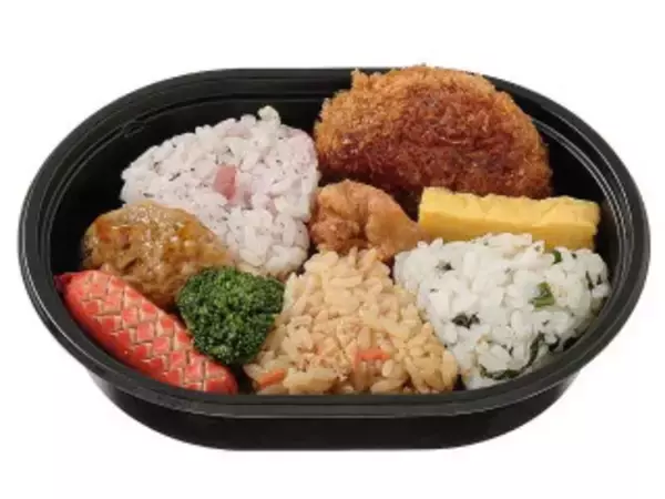 「今週新発売のコンビニ寿司・コンビニ弁当まとめ！『トマトソースのオムライスドリア』、『あいがけスパイスカレー』など♪」の画像