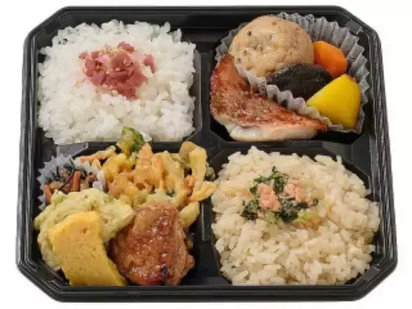 「今週新発売のコンビニ寿司・コンビニ弁当まとめ！『トマトソースのオムライスドリア』、『あいがけスパイスカレー』など♪」の画像
