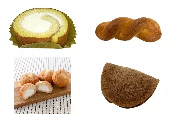 今週新発売のホイップまとめ！『ぶあついロールケーキ　やまぐちきらら牛乳使用』、『牛乳パンホイップ入り』など♪