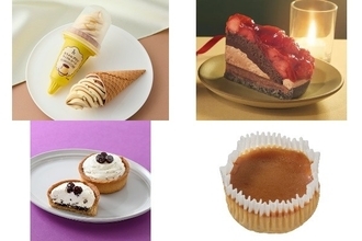 今週新発売のスイーツまとめ！『カラメルプリンワッフルコーン』、『ストロベリー＆チョコレートタルト』など♪