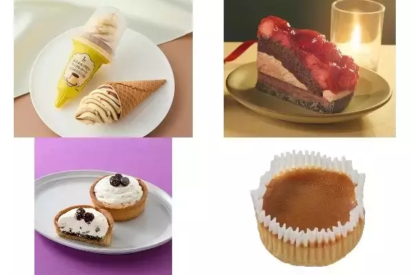 今週新発売のスイーツまとめ！『カラメルプリンワッフルコーン』、『ストロベリー＆チョコレートタルト』など♪