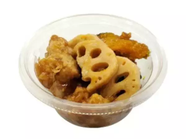 「今週新発売の酢まとめ！『あさり御飯と鮭御飯の鶏黒酢あん弁当』、『おろしぽん酢で食べる鶏モモの炭火焼』など♪」の画像