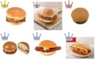 多彩！コンビニバーガーのトレンド人気ランキング！