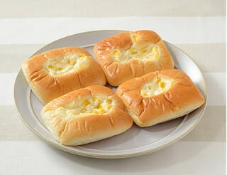 今週新発売のマヨネーズ味まとめ！『ライスバーガー照焼チキンガーリックマヨネーズ』、『コーンマヨパン』など♪