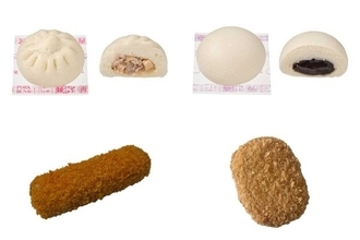 今週新発売のコンビニホットスナックまとめ！『ほかほかごろっと肉まん』、『ほかほかとろっと濃厚ごまあんまん』など♪