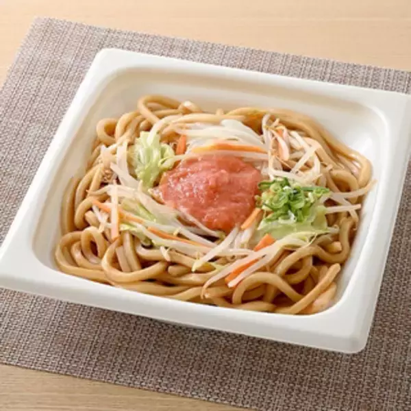 「今週新発売のうどんまとめ！『だしと玉子のやさしい味わい玉子あんかけうどん』、『辛味と旨味の大盛明太焼うどん』など♪」の画像