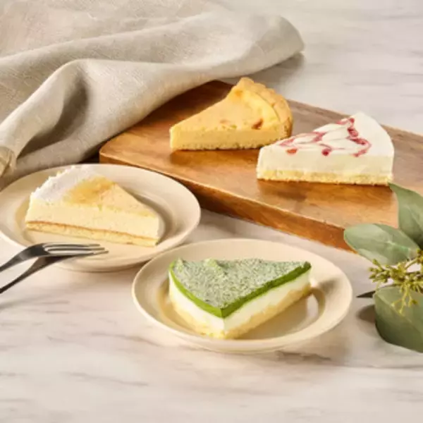 「今週新発売のチーズまとめ！『ディアガレットサンド　チーズケーキ味』、『ブルーベリーレアチーズケーキ』など♪」の画像