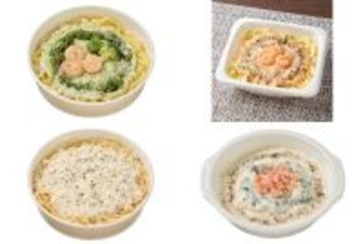 今週新発売のパスタまとめ！『生パスタ　海老とバジルクリーム』、『生パスタ　海老のトマトクリーム』など♪