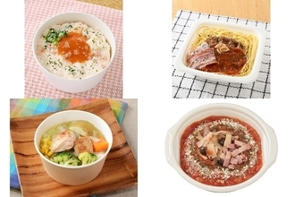 今週新発売のコンビニパスタまとめ！『明太クリームスープパスタ』、『コク旨トマトハンバーグパスタ』など♪