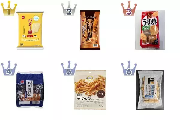 【2026年5月第2週】せんべい・駄菓子ランキング1位はバター餅せんべい！新商品＆急上昇商品まとめ