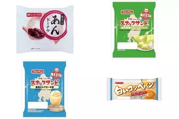 今週新発売の菓子パン
