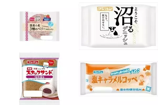 今週新発売の菓子パン
