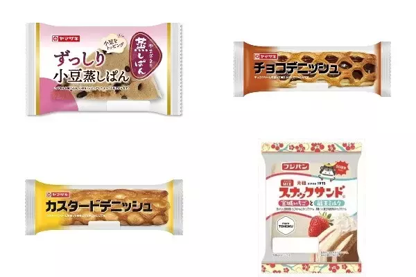 今週新発売の菓子パン