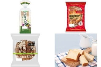 今週新発売の食パン・ロールパンまとめ！『宇治抹茶あんトースト』、『湯捏ね仕立てのカンパーニュ』など♪