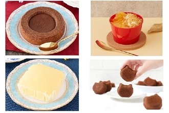 今週新発売のケーキまとめ！『生チョコを使ったチョコケーキのバウム』、『×ＲＩＮＧＯ　シャキっとリンゴのパイケーキ』など♪