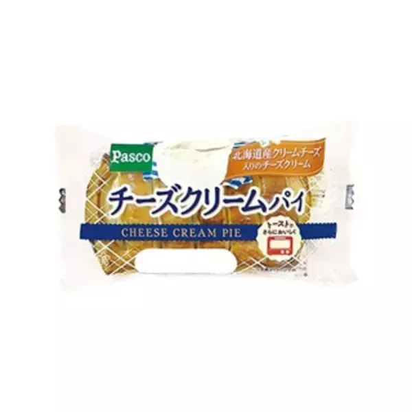 「今週新発売のPascoまとめ！『ホイップたっぷり　牛乳パン』、『北海道クリームチーズデニッシュ』など♪」の画像