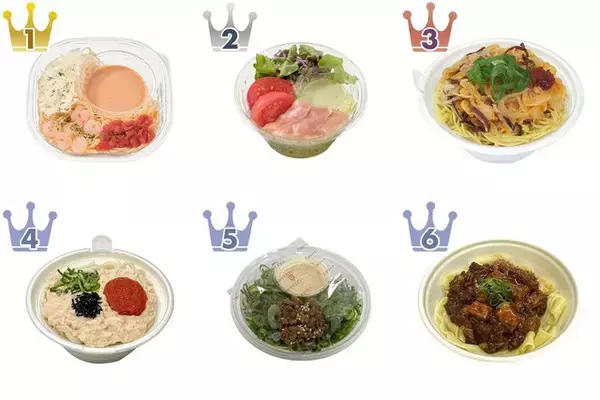温も冷もある！セブンの麺のトレンド人気ランキング！