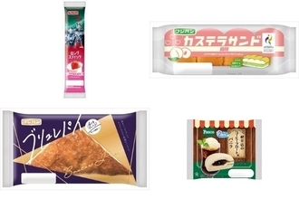 今週新発売の菓子パン