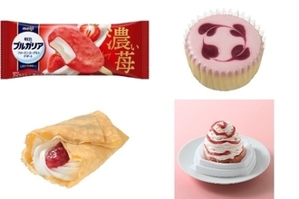 今週新発売のいちごスイーツ