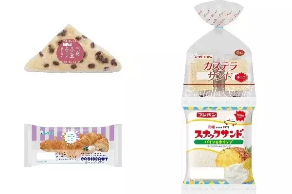 今週新発売の菓子パン