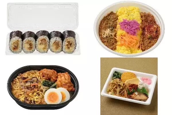 今週新発売のコンビニ寿司・コンビニ弁当まとめ！『鶏唐揚げマヨネーズ巻』、『あいがけスパイスカレー』など♪