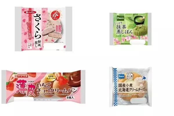 今週新発売の菓子パン
