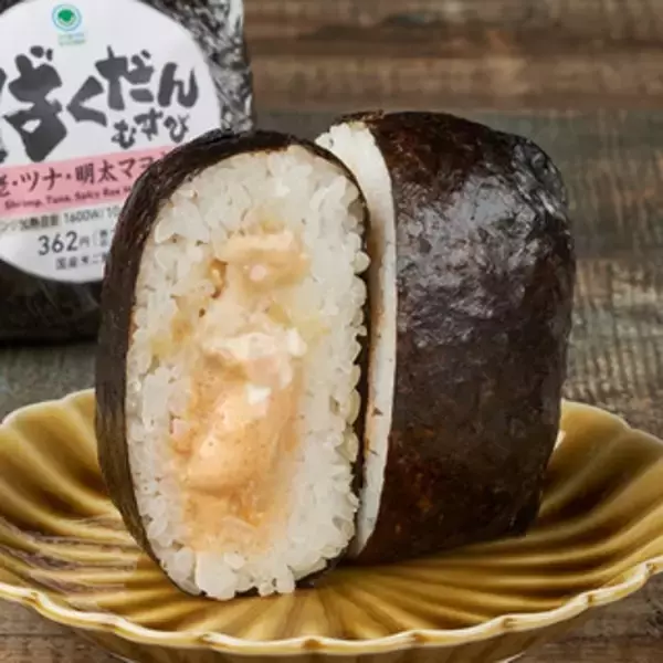 「今週新発売の明太子味まとめ！『海老といかの明太子サラダ』、『プレミアムおにぎり　鮭明太』など♪」の画像