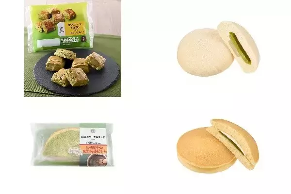 今週新発売の抹茶味まとめ！『生スコーン　抹茶』、『おもち八女抹茶』など♪