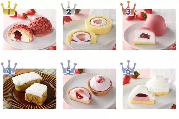 いちご祭りだ！ローソンのスイーツのトレンド人気ランキング！