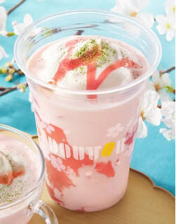 今週新発売のさくら味まとめ！『桜香るパリパリチョコミルクレープ』、『アイス桜オレ　桜もち仕立て』など♪