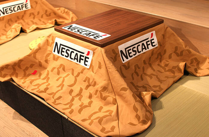 こたつカフェが今ホットな理由とは？ ネスカフェ限定イベントはひんやりスイーツとこたつの天国だった