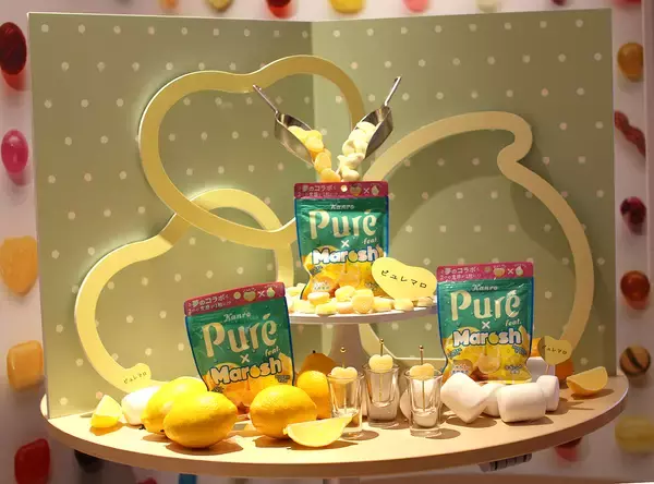 「カンロが見据える未来のグミ・キャンディ市場 Z世代に刺さる人気商品コラボ「ピュレグミ×マロッシュレモン」の発売も」の画像