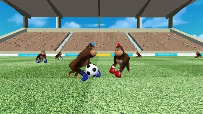 今度はゴリラでサッカーだ Gorilla フォロワーのvrゲーム Gorilla Soccer が発売 22年6月26日 エキサイトニュース
