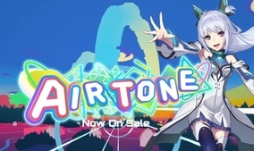 リズムアクションVRゲーム『Airtone』がVR体験施設「SHIBUYA VR LAND」に導入 オリジナル曲も遊べる！