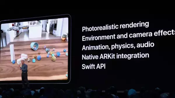 「アップル、ARKit3を発表 モーションキャプチャなど人を認識するように」の画像