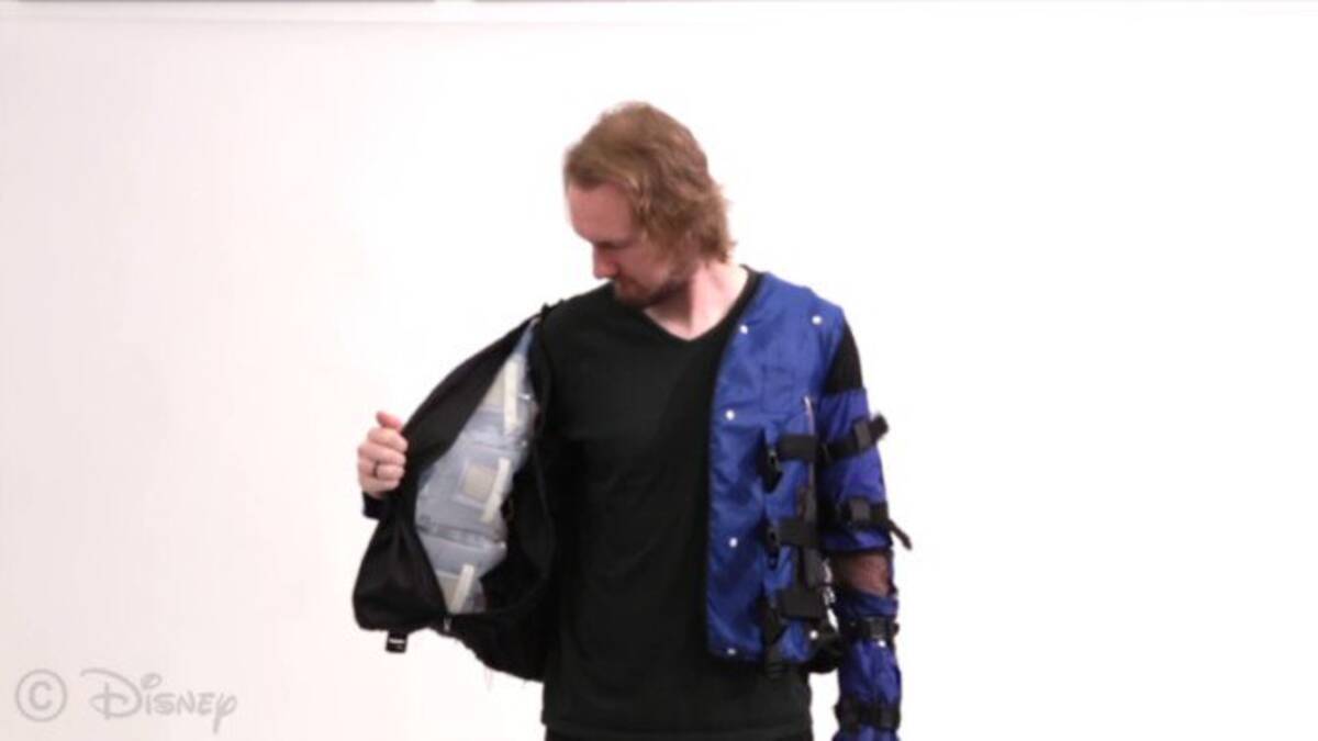 Vrでも 触られる 体験 ディズニーらが感触再現デバイス開発 18年5月1日 エキサイトニュース