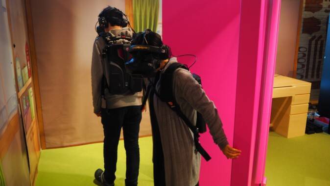 体験レポ ピンクの扉は本当にどこでもドアだった ドラえもんvr 徹底レポート 17年2月日 エキサイトニュース