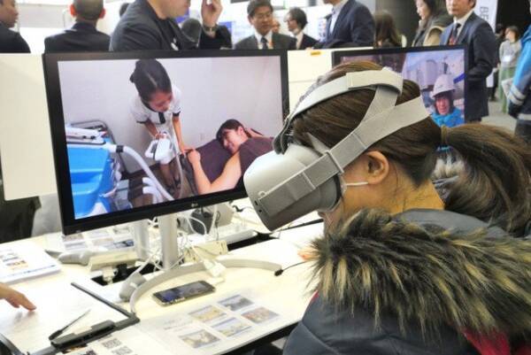 VRによる職場体験で面談数増加、体験者の約8割が「決め手になる」