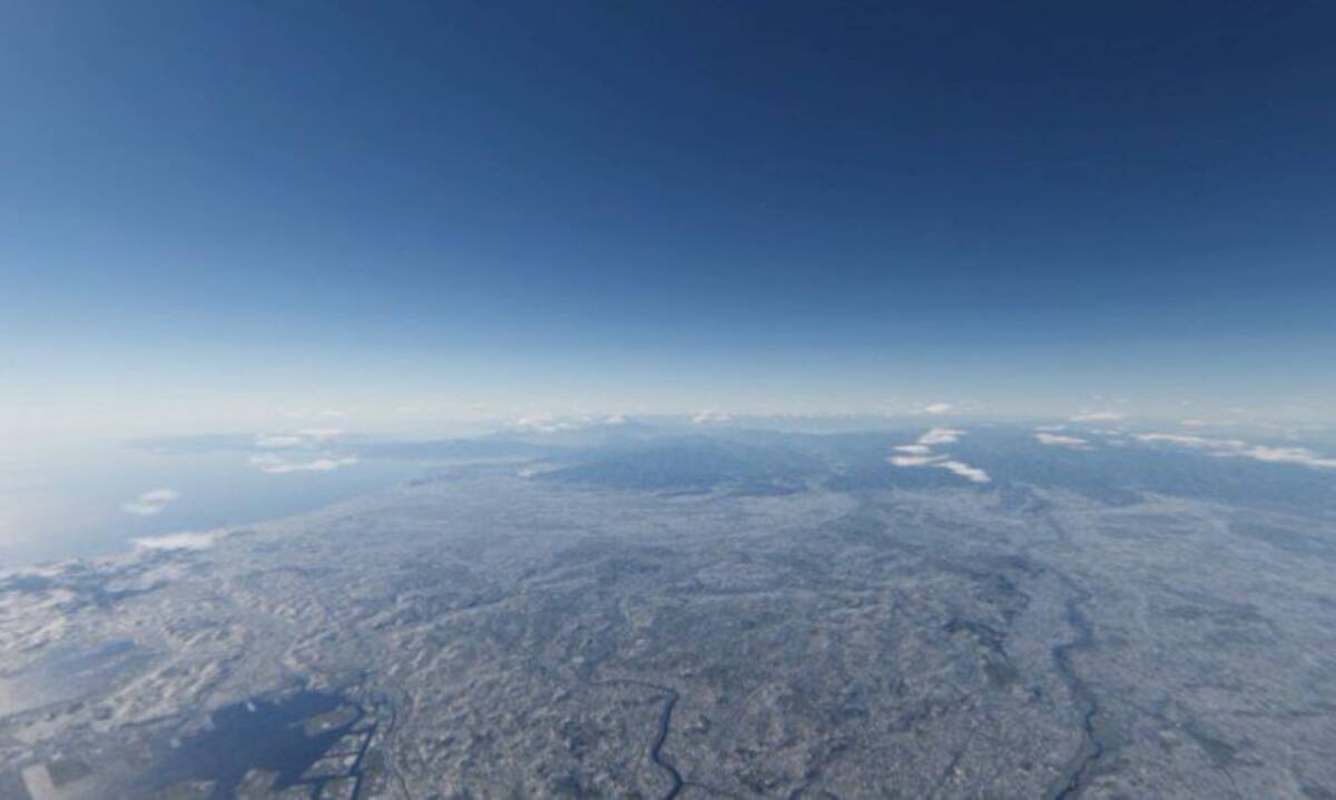 日本上空をvrで飛行 夜景や夕暮れの景色を楽しむ 日本列島360 18年6月11日 エキサイトニュース