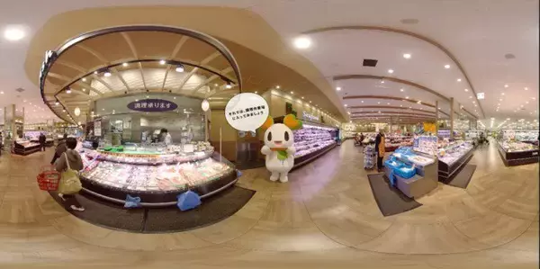 「大手スーパーの採用にVR、職場理解スムーズに」の画像